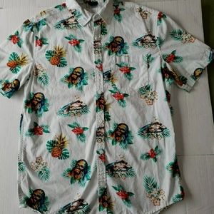 Mens star wars chewbacca hawaiian shirt large